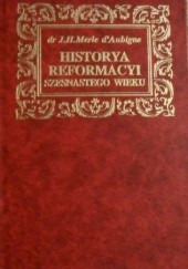 Okładka książki Historya Reformacyi szesnastego wieku Jean Merle d'Aubigne