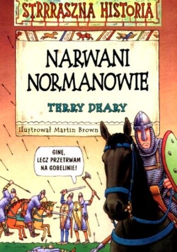 Okładka książki Narwani Normanowie Terry Deary