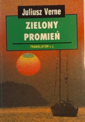 Okładka książki Zielony promień Juliusz Verne