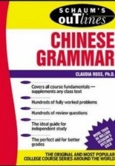 Okładka książki Schaums Outline of Chinese Grammar Claudia Ross