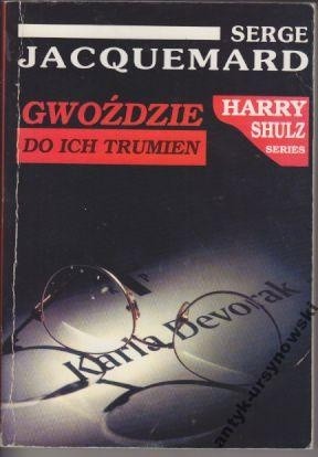 Okładki książek z cyklu Harry Schultz