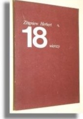 Okładka książki 18 WIERSZY Zbigniew Herbert