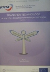 Okładka książki Transfer technologii w małych i średnich przedsiębiorstwach Peweł Głodek