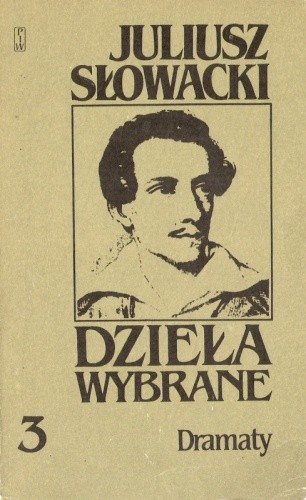 Okładki książek z cyklu Juliusz Słowacki – Dzieła Wybrane