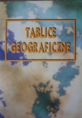 Okładka książki Tablice geograficzne praca zbiorowa