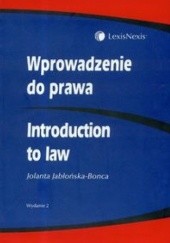 Wprowadzenie do prawa Introduction to Law