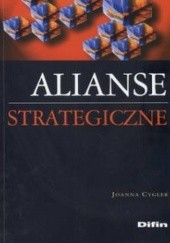 Okładka książki Alianse strategiczne Joanna Cygler