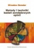 Okładka książki Metody i techniki sondażowych badań opinii Mirosław Szreder