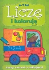 Okładka książki Liczę i koloruję 6-7 lat Anna Podgórska