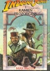 Okładka książki Indiana Jones i kamień filozoficzny Max McCoy