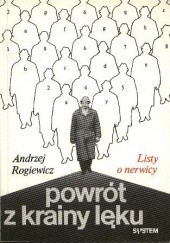Okładka książki Powrót z krainy lęku. Listy o nerwicy. Andrzej Rogiewicz
