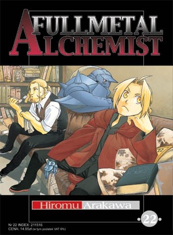 Okładka książki Fullmetal Alchemist t. 22 Hiromu Arakawa