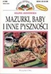 Okładka książki Mazurki ,baby i inne pyszności Halina Jachowska
