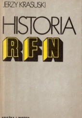 Okładka książki Historia RFN Jerzy Krasuski