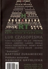 Okładka książki Ha!art – interdyscyplinarny magazyn kulturalno-artystyczny, nr 19A, 2004 Redakcja magazynu Ha!art