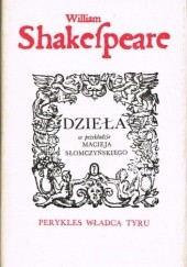 Okładka książki Perykles władca Tyru William Shakespeare