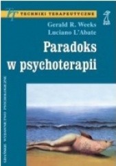 Okładka książki Paradoks w psychoterapii
