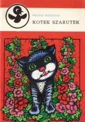Okładka książki Kotek Szarutek Pranas Mašiotas