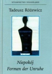 Okładka książki Niepokój Tadeusz Różewicz