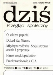 Okładka książki Dziś - przegląd społeczny, nr 2 (53) / 1995 Redakcja Dziś: przegląd społeczny