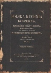 Okładka książki Polska kuchnia koszerna Rebeka Wolff