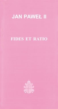 Okładka książki Fides et ratio Jan Paweł II (papież)