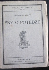 Okładka książki Sny o potędze Leopold Staff