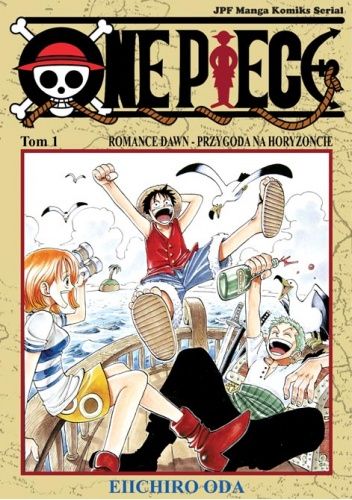 Okładki książek z cyklu One Piece