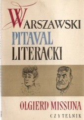 Okładka książki Warszawski Pitival Literacki Olgierd Missuna