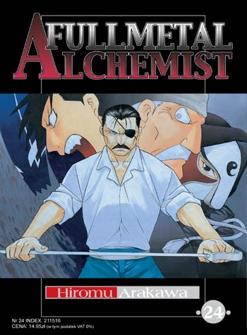 Okładka książki Fullmetal Alchemist t. 24 Hiromu Arakawa
