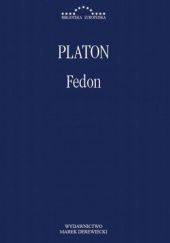 Okładka książki Fedon Platon