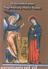 Okładka książki O naśladowaniu Najświętszej Maryi Panny Aleksander Derouville