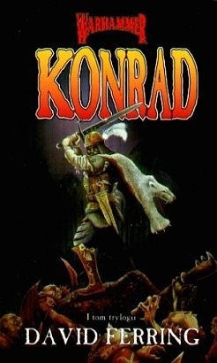 Okładki książek z cyklu Konrad