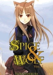 Okładka książki Spice and Wolf, Vol. 1 (light novel) Isuna Hasekura