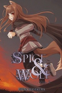 Okładki książek z serii Spice and Wolf (light novels)