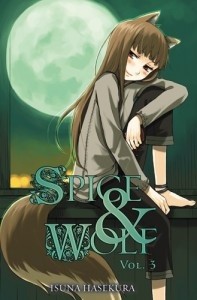 Okładki książek z cyklu Spice and Wolf (light novel)