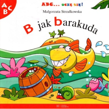 Okładki książek z cyklu ABC... uczę się!: Litery