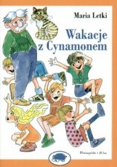 Okładka książki Wakacje z Cynamonem Maria Ewa Letki