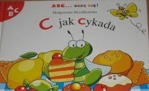 Okładki książek z serii ABC... uczę się!: Litery