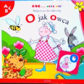 Okładka książki ABC... uczę się! O jak owca Beata Batorska, Małgorzata Strzałkowska