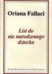 Okładka książki List do nie narodzonego dziecka Oriana Fallaci