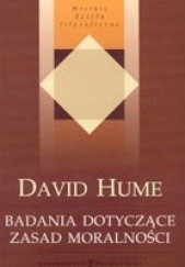 Okładka książki Badania dotyczące zasad moralności David Hume