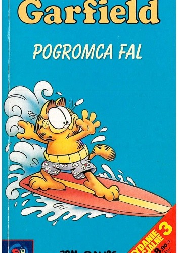 Okładki książek z serii Garfield