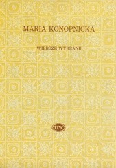 Okładka książki Wiersze wybrane Maria Konopnicka