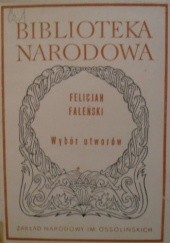 Okładka książki Wybór utworów Felicjan Faleński