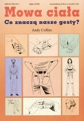 Okładka książki Mowa ciała : co znaczą nasze gesty? Andy Collins