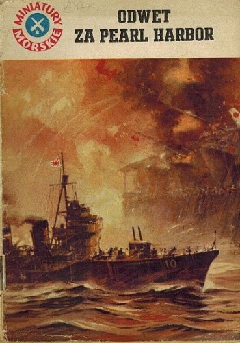 Okładki książek z serii Miniatury Morskie. Epizody z drugiej wojny światowej na morzu