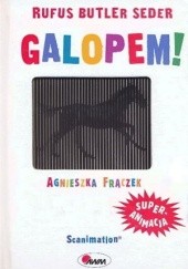 Okładka książki Galopem! Agnieszka Frączek
