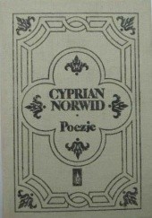 Okładka książki Poezje Cyprian Kamil Norwid