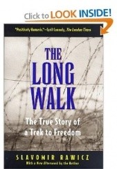 Okładka książki The Long Walk Sławomir Rawicz